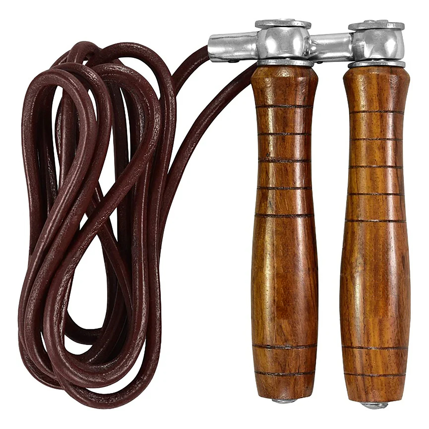 leather skipping rope, leather jump rope
